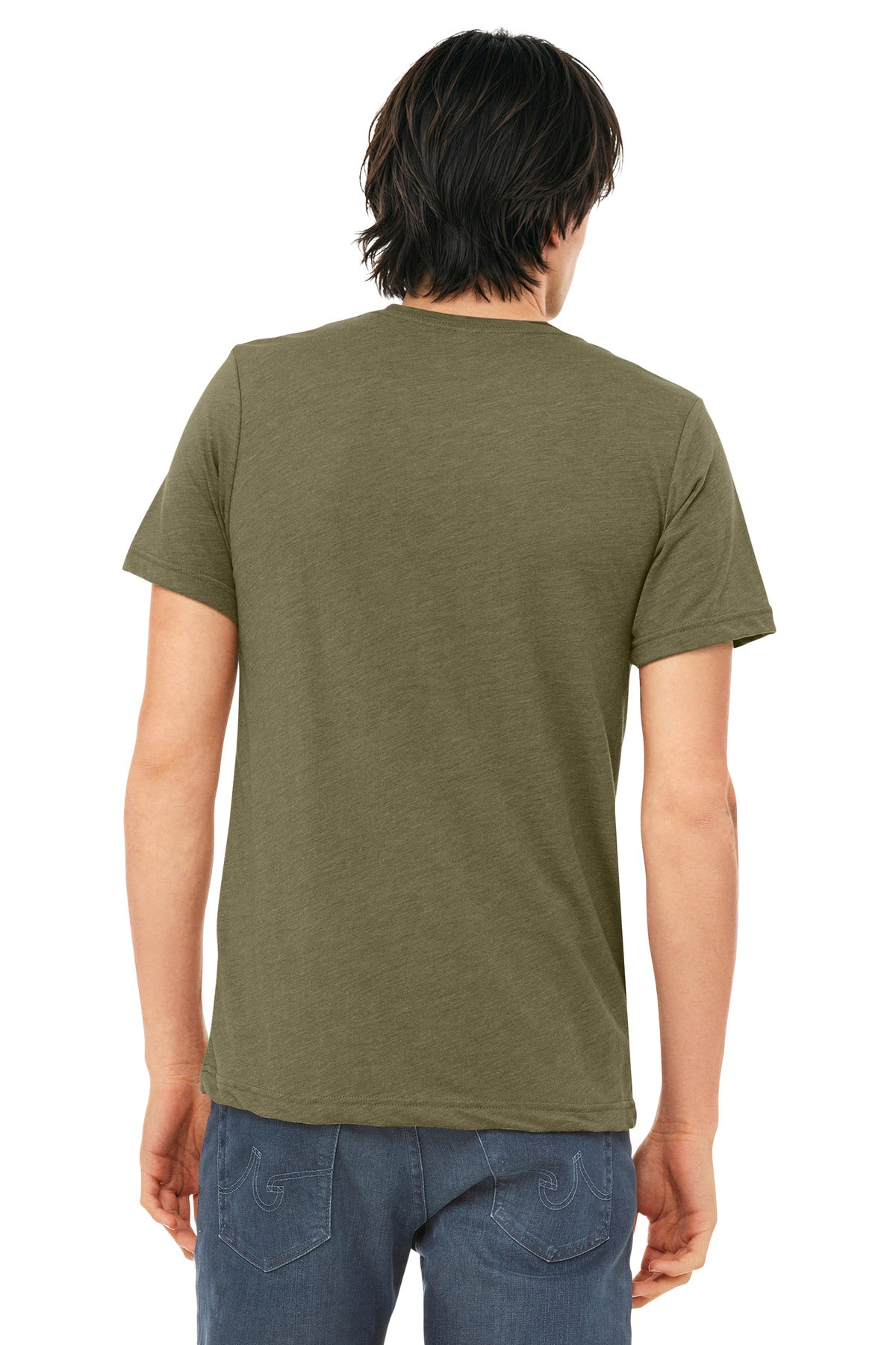 BELLA+CANVAS  Unisex Triblend Short Sleeve Tee. BC3413