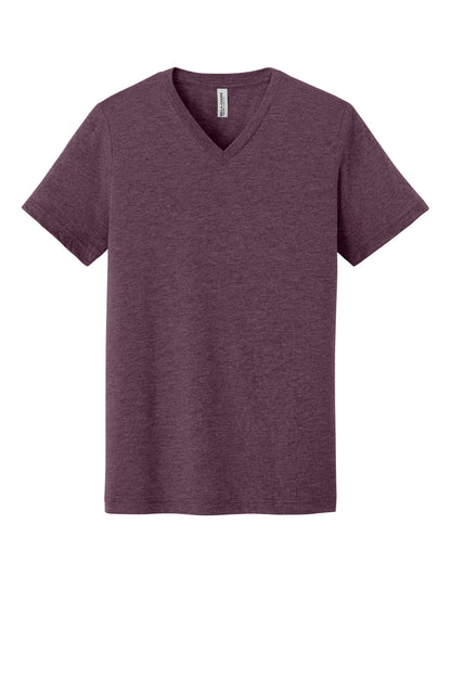 BELLA+CANVAS Unisex Triblend Short Sleeve V-Neck Tee. BC3415