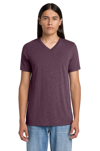 BELLA+CANVAS Unisex Triblend Short Sleeve V-Neck Tee. BC3415