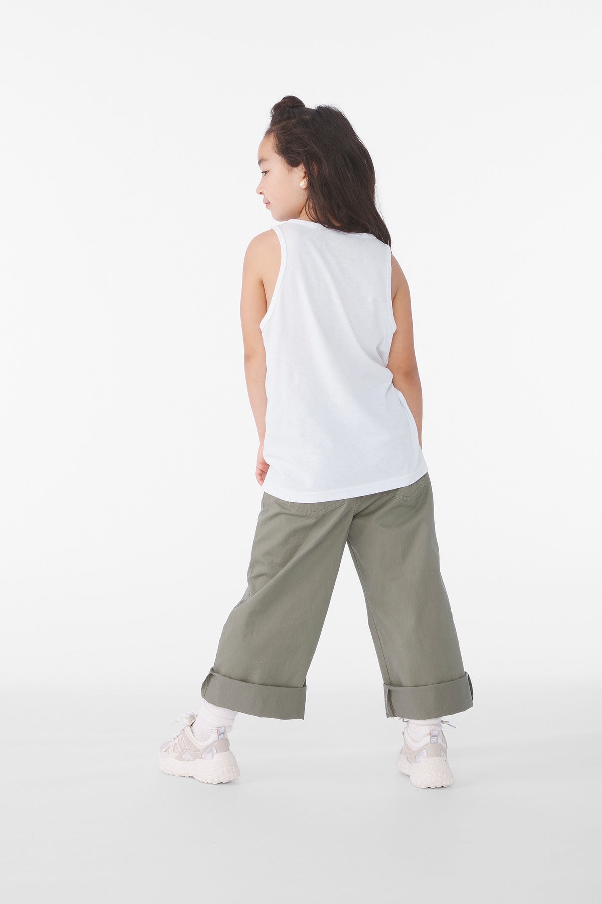 BELLA+CANVAS Youth Heather CVC Tank BC3480YCVC