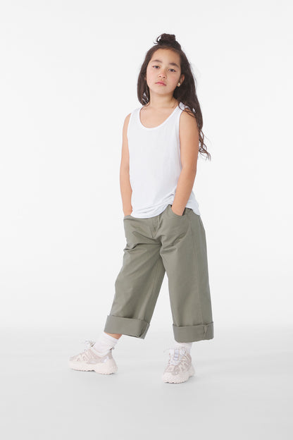 BELLA+CANVAS Youth Heather CVC Tank BC3480YCVC