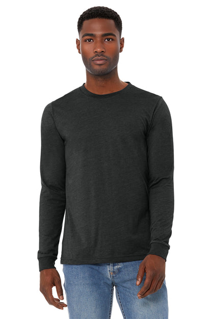 BELLA+CANVAS Unisex Heather CVC Long Sleeve Tee BC3501CVC