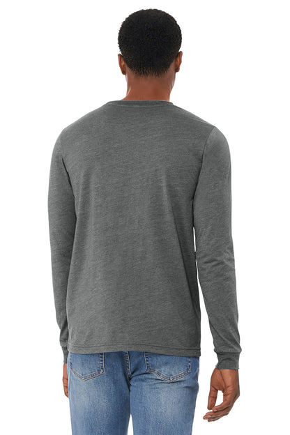 BELLA+CANVAS Unisex Heather CVC Long Sleeve Tee BC3501CVC