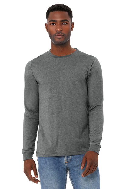 BELLA+CANVAS Unisex Heather CVC Long Sleeve Tee BC3501CVC