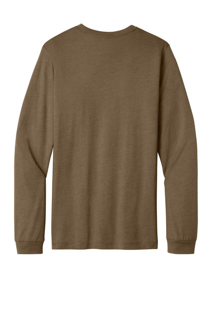 BELLA+CANVAS Unisex Heather CVC Long Sleeve Tee BC3501CVC