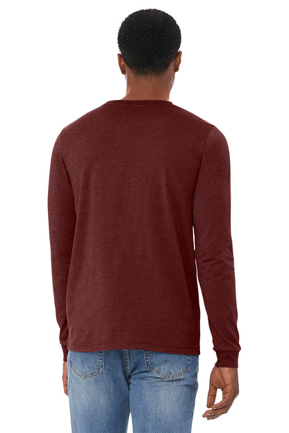 BELLA+CANVAS Unisex Heather CVC Long Sleeve Tee BC3501CVC