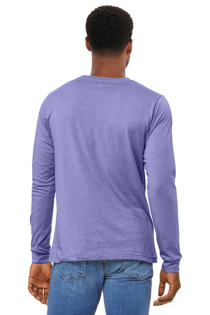 BELLA+CANVAS Unisex Heather CVC Long Sleeve Tee BC3501CVC