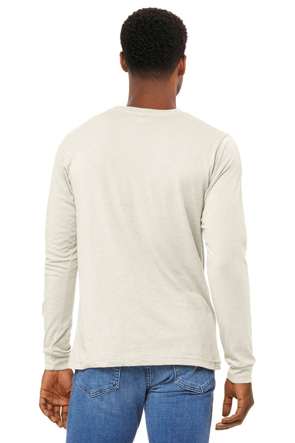 BELLA+CANVAS Unisex Heather CVC Long Sleeve Tee BC3501CVC