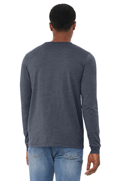 BELLA+CANVAS Unisex Heather CVC Long Sleeve Tee BC3501CVC