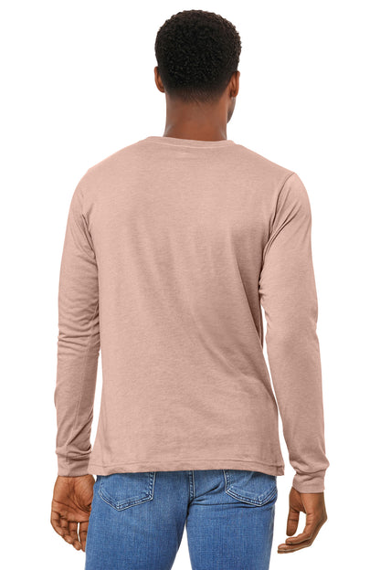 BELLA+CANVAS Unisex Heather CVC Long Sleeve Tee BC3501CVC