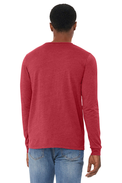 BELLA+CANVAS Unisex Heather CVC Long Sleeve Tee BC3501CVC