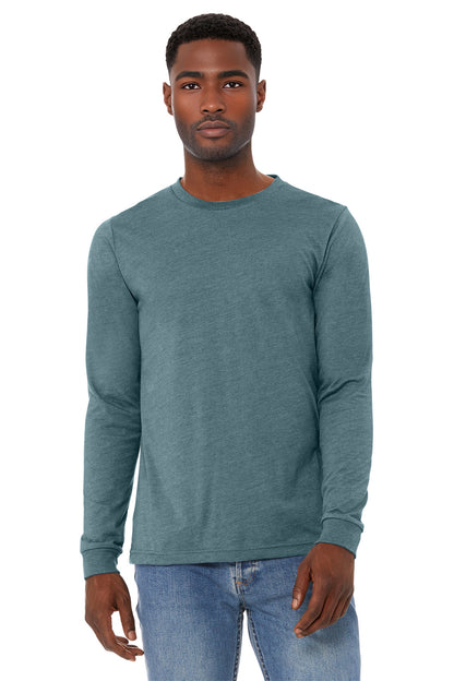 BELLA+CANVAS Unisex Heather CVC Long Sleeve Tee BC3501CVC