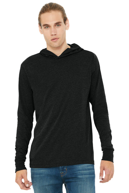 BELLA+CANVAS  Unisex Jersey Long Sleeve Hoodie. BC3512