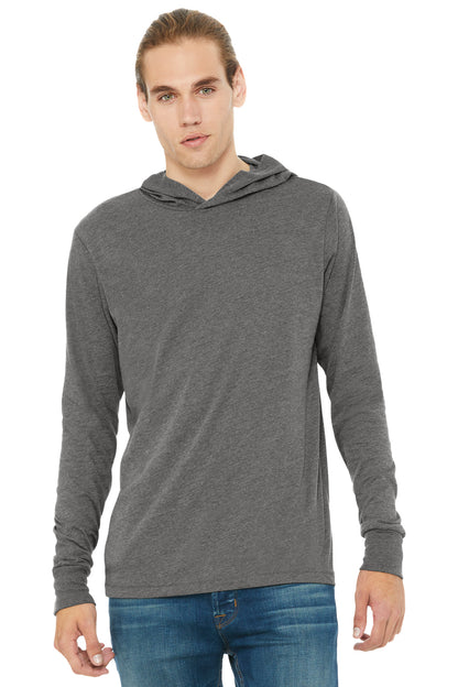 BELLA+CANVAS  Unisex Jersey Long Sleeve Hoodie. BC3512