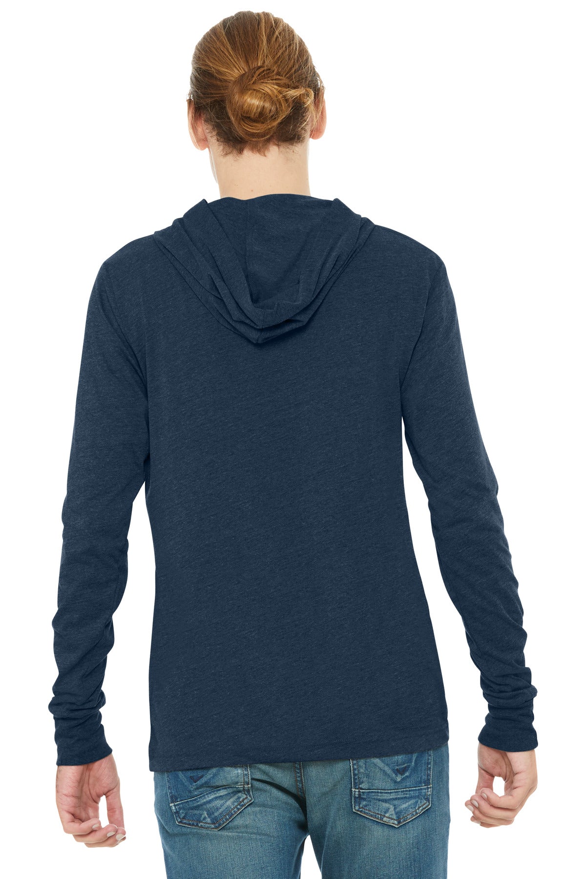 BELLA+CANVAS  Unisex Jersey Long Sleeve Hoodie. BC3512