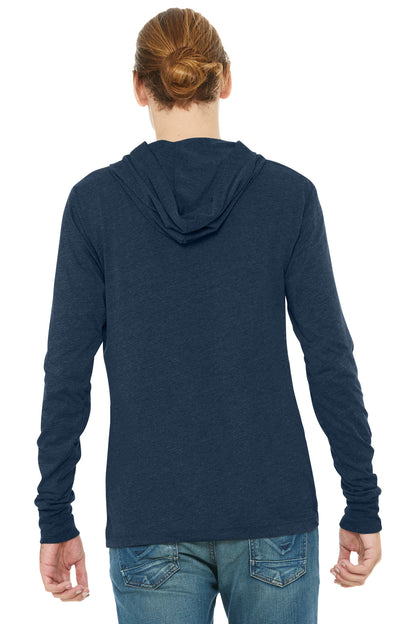 BELLA+CANVAS  Unisex Jersey Long Sleeve Hoodie. BC3512