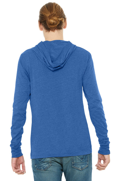 BELLA+CANVAS  Unisex Jersey Long Sleeve Hoodie. BC3512