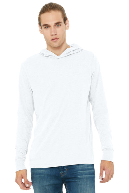 BELLA+CANVAS  Unisex Jersey Long Sleeve Hoodie. BC3512