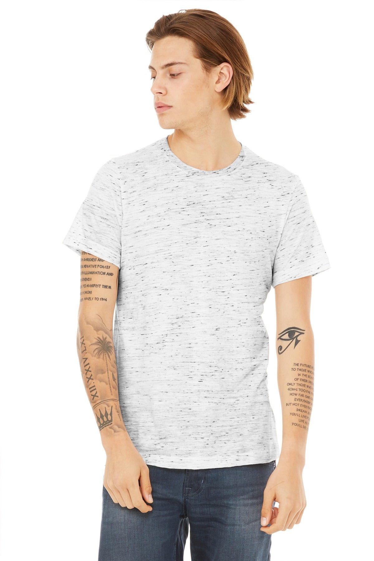 BELLA+CANVAS  Unisex Poly-Cotton Short Sleeve Tee. BC3650