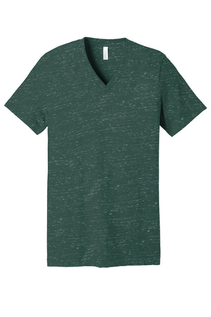 BELLA+CANVAS Unisex Textured Jersey V-Neck Tee BC3655
