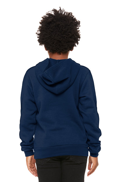 BELLA+CANVAS  Youth Sponge Fleece Pullover Hoodie BC3719Y