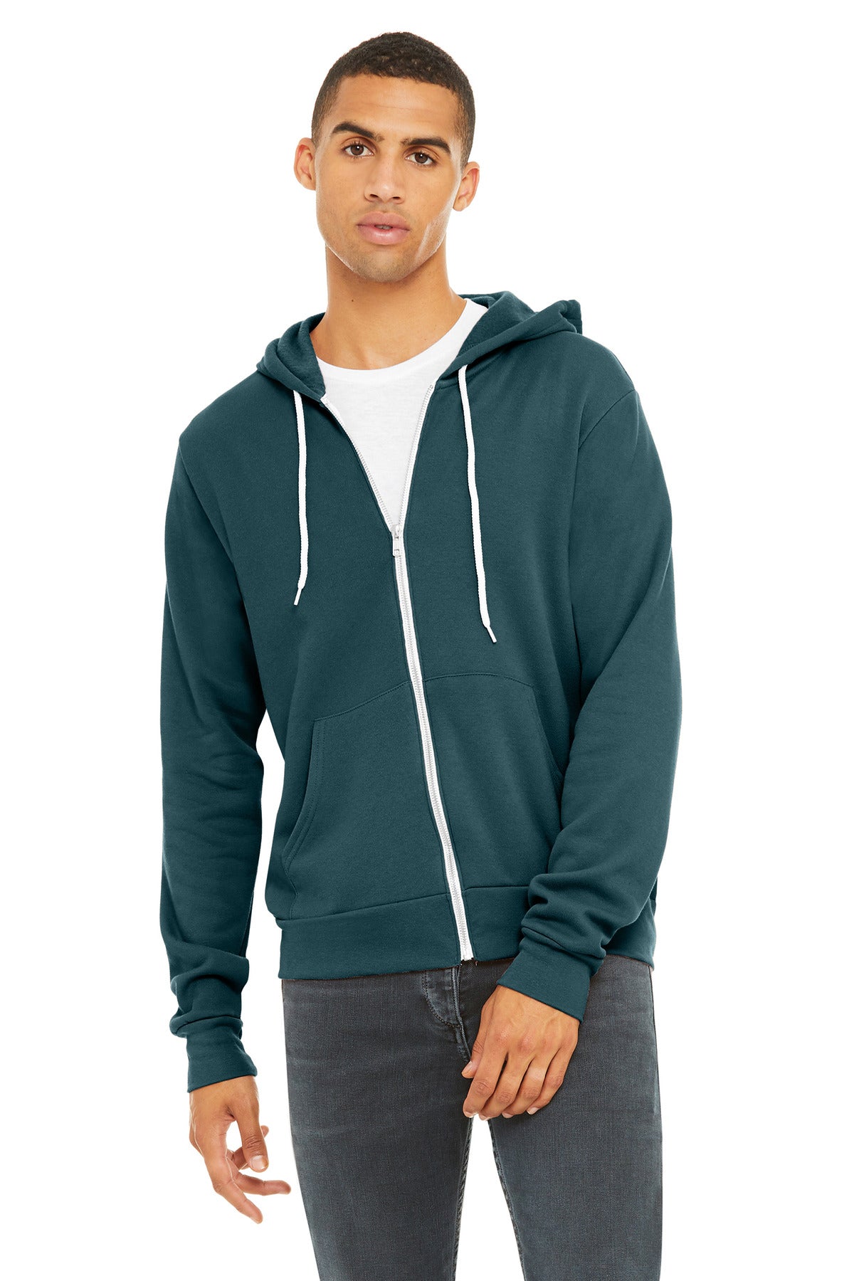 BELLA+CANVAS  Unisex Sponge Fleece Full-Zip Hoodie. BC3739