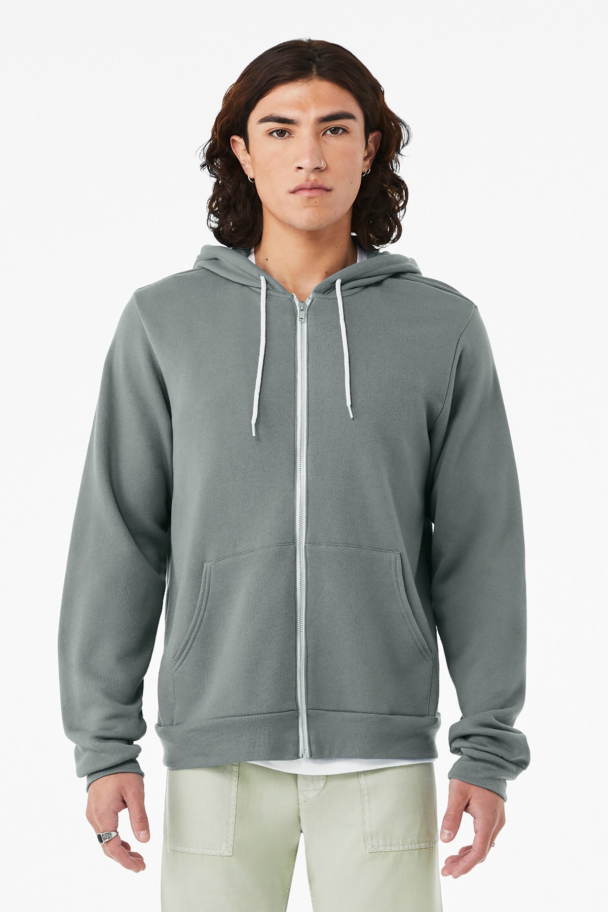 BELLA+CANVAS  Unisex Sponge Fleece Full-Zip Hoodie. BC3739