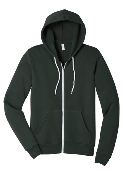 BELLA+CANVAS  Unisex Sponge Fleece Full-Zip Hoodie. BC3739