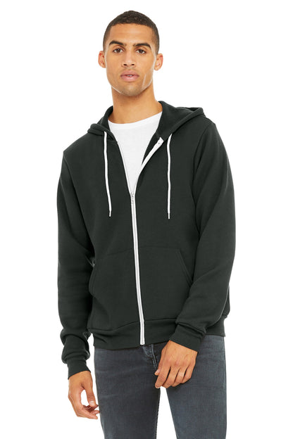 BELLA+CANVAS  Unisex Sponge Fleece Full-Zip Hoodie. BC3739