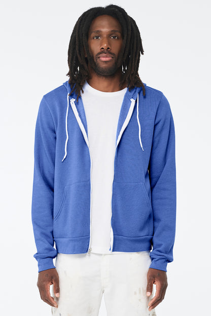 BELLA+CANVAS  Unisex Sponge Fleece Full-Zip Hoodie. BC3739