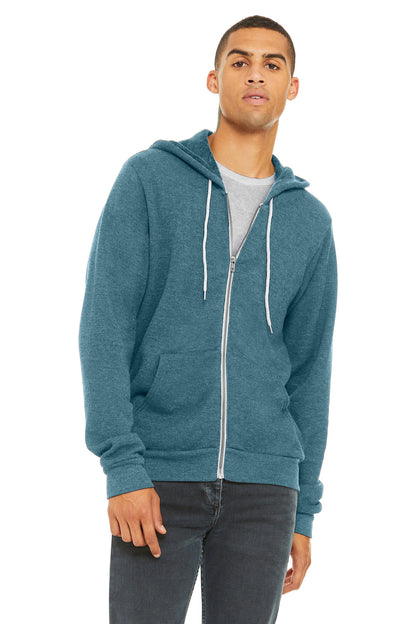 BELLA+CANVAS  Unisex Sponge Fleece Full-Zip Hoodie. BC3739