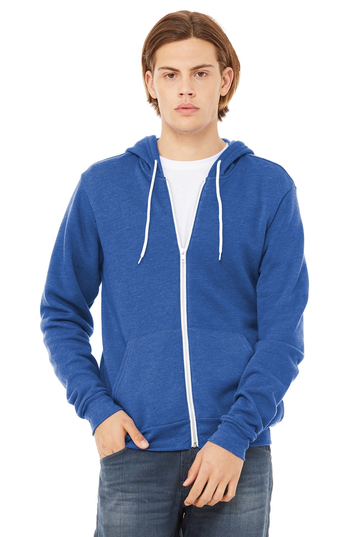 BELLA+CANVAS  Unisex Sponge Fleece Full-Zip Hoodie. BC3739