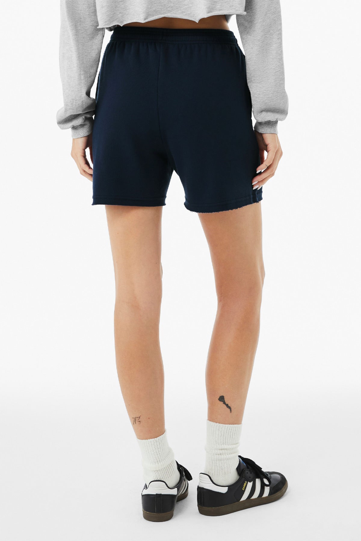 BELLA+CANVAS Women's Cutoff Sweatshort BC3787