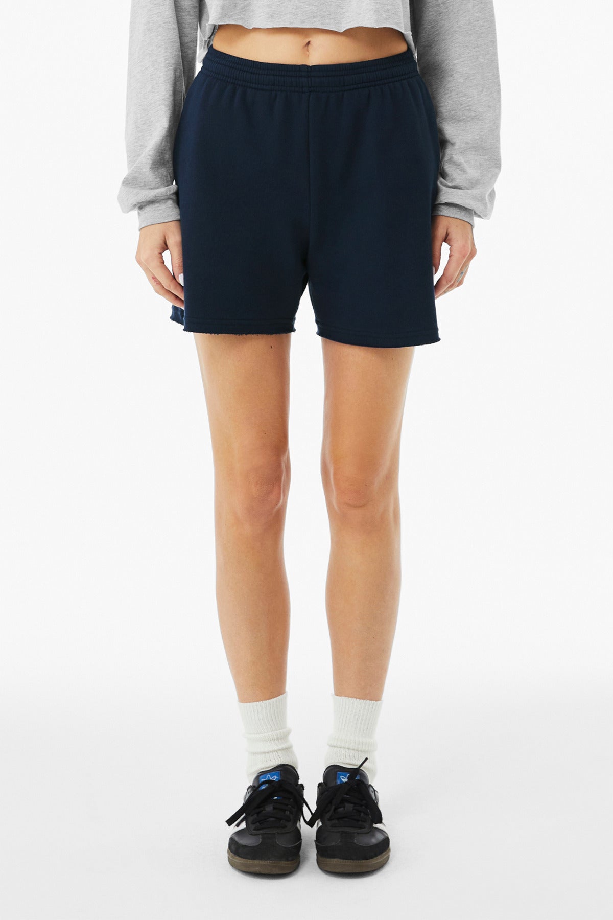 BELLA+CANVAS Women's Cutoff Sweatshort BC3787