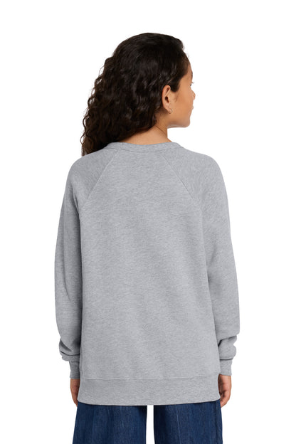 BELLA+CANVAS Youth Sponge Fleece Raglan Sweatshirt BC3901Y