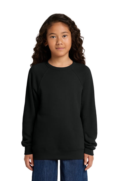 BELLA+CANVAS Youth Sponge Fleece Raglan Sweatshirt BC3901Y