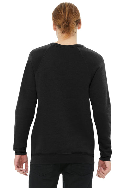 BELLA+CANVAS  Unisex Sponge Fleece Raglan Sweatshirt. BC3901