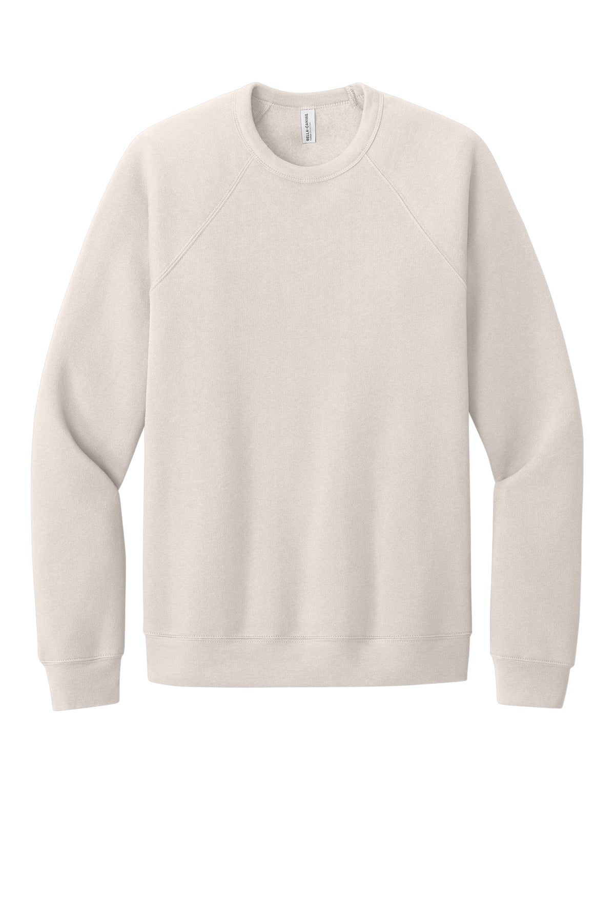 BELLA+CANVAS  Unisex Sponge Fleece Raglan Sweatshirt. BC3901