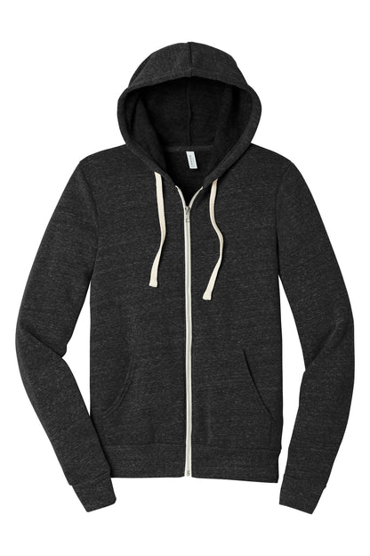 BELLA+CANVAS  Unisex Triblend Sponge Fleece Full-Zip Hoodie. BC3909