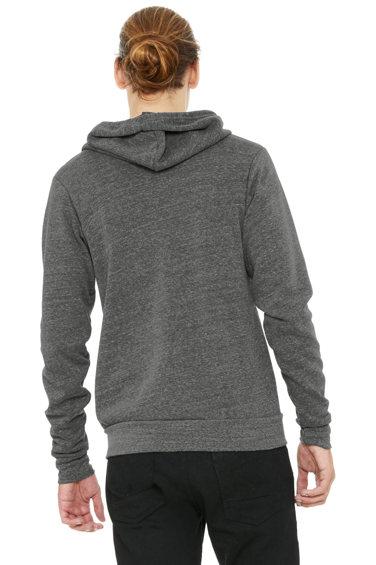 BELLA+CANVAS  Unisex Triblend Sponge Fleece Full-Zip Hoodie. BC3909