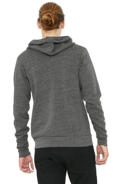 BELLA+CANVAS  Unisex Triblend Sponge Fleece Full-Zip Hoodie. BC3909