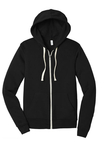 BELLA+CANVAS  Unisex Triblend Sponge Fleece Full-Zip Hoodie. BC3909