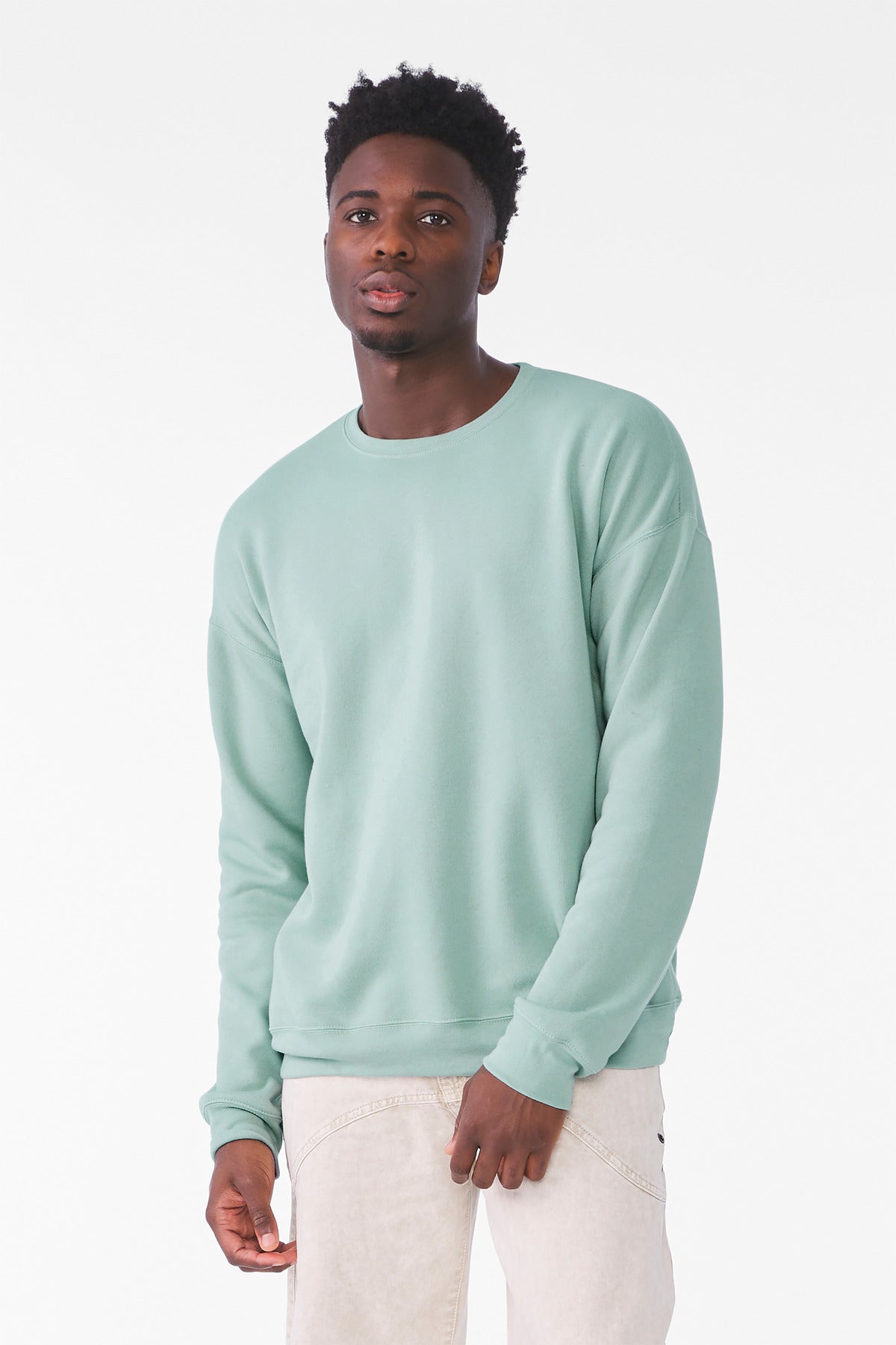 BELLA+CANVAS  Unisex Sponge Fleece Drop Shoulder Sweatshirt. BC3945
