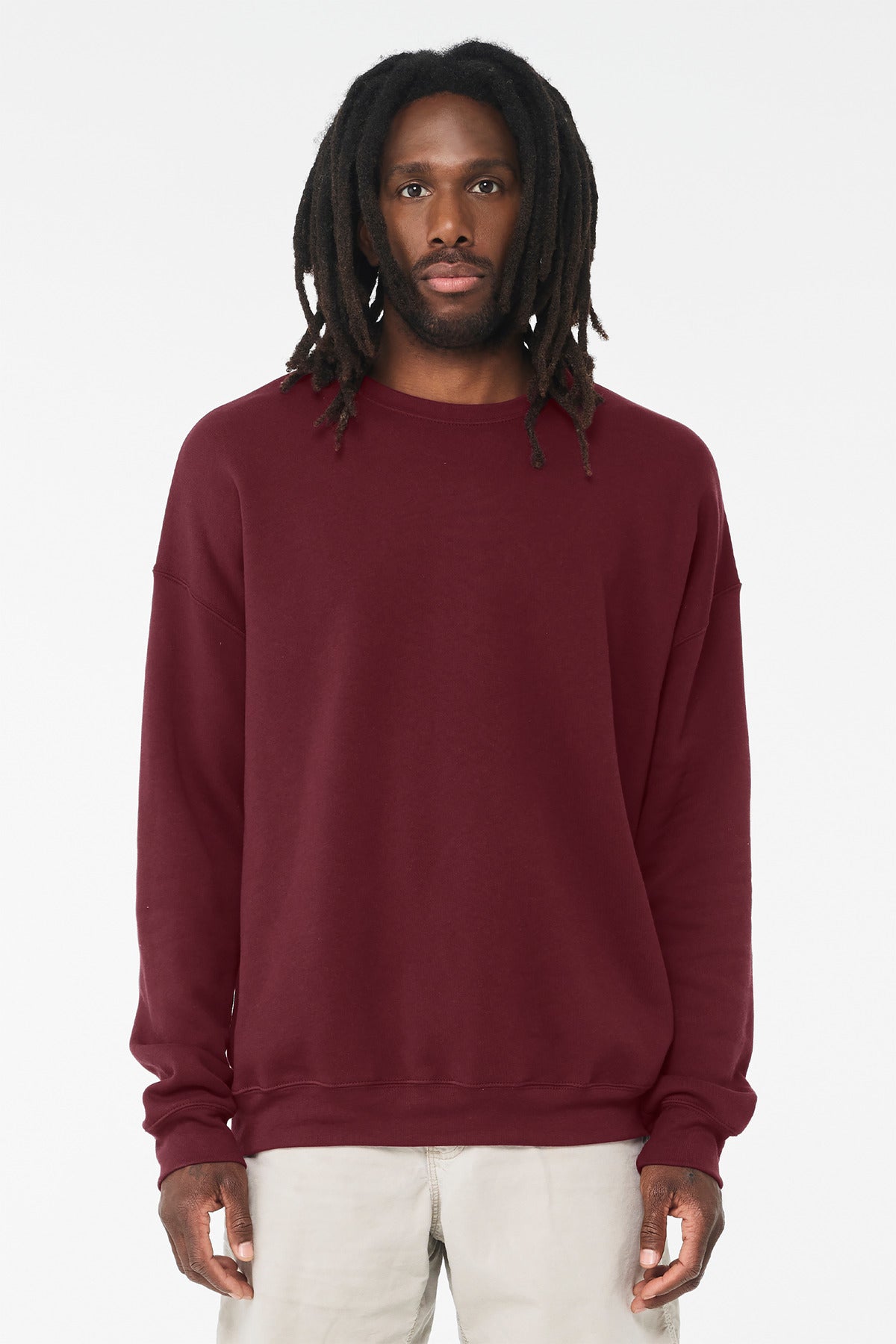 BELLA+CANVAS  Unisex Sponge Fleece Drop Shoulder Sweatshirt. BC3945