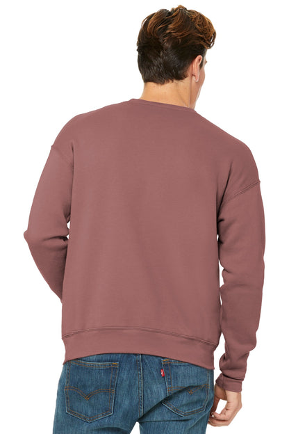 BELLA+CANVAS  Unisex Sponge Fleece Drop Shoulder Sweatshirt. BC3945