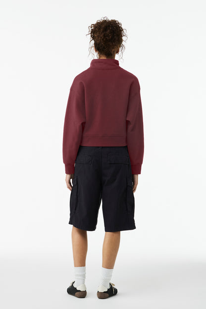 BELLA+CANVAS Women's 10-Ounce 1/2-Zip Pullover BC4540