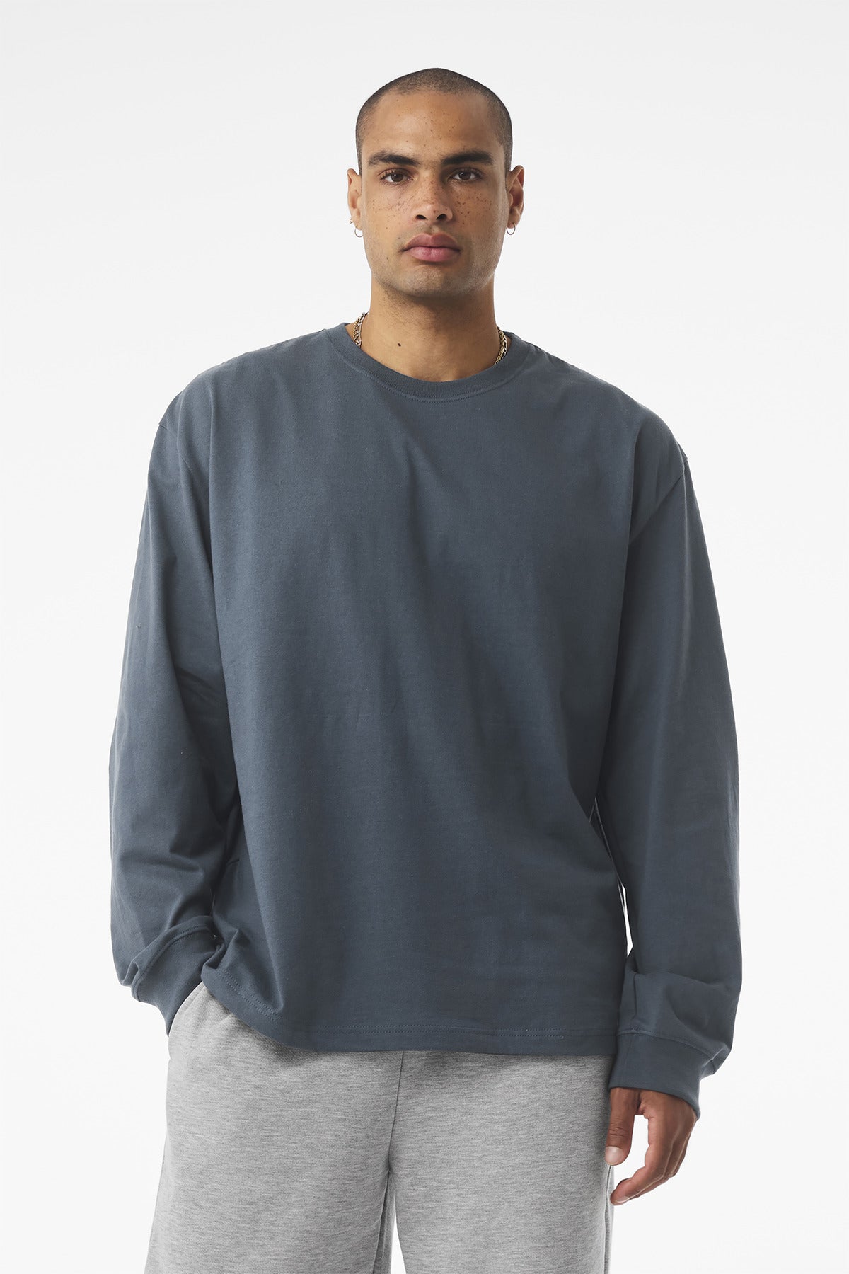 BELLA+CANVAS Unisex 7.5-Ounce Heavyweight Long Sleeve Tee BC4651
