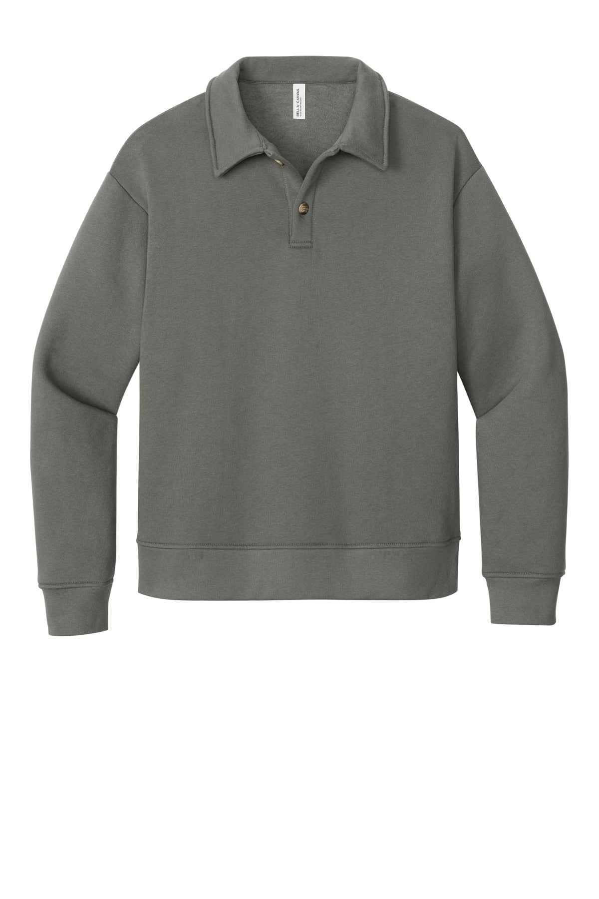 BELLA+CANVAS Unisex 10-Ounce Polo Sweatshirt BC4741