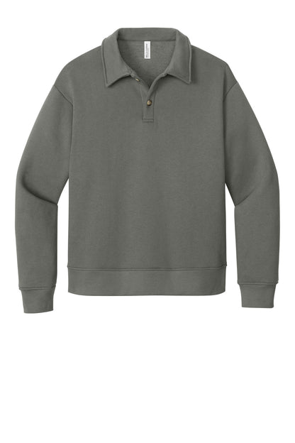 BELLA+CANVAS Unisex 10-Ounce Polo Sweatshirt BC4741