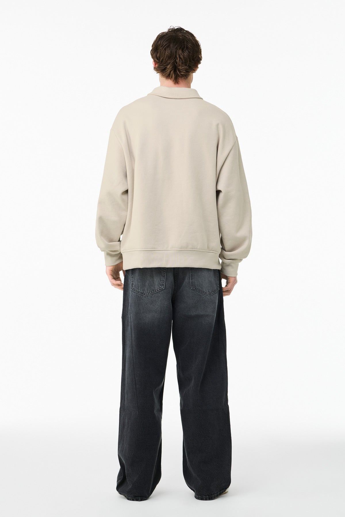BELLA+CANVAS Unisex 10-Ounce Polo Sweatshirt BC4741